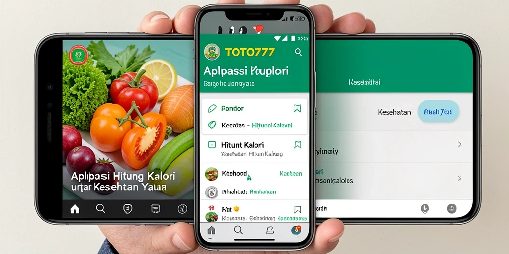 Antarmuka TOTO777 yang sederhana dan intuitif untuk menghitung kalori.