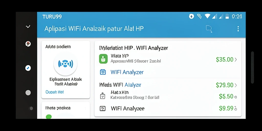Tampilan antarmuka TURU99 yang sederhana dan informatif untuk pengguna.