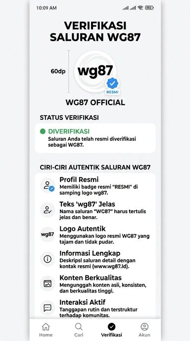 Kanal Resmi wg87 untuk Pengguna Android